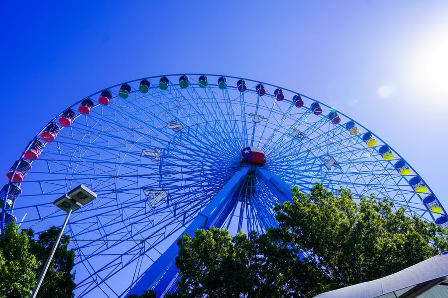 The Texas Star ferris wheel at the State Fair of Texas