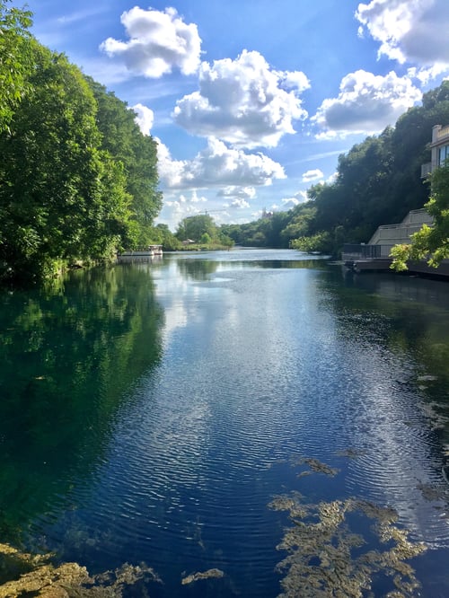 River in San Marcos, Texas